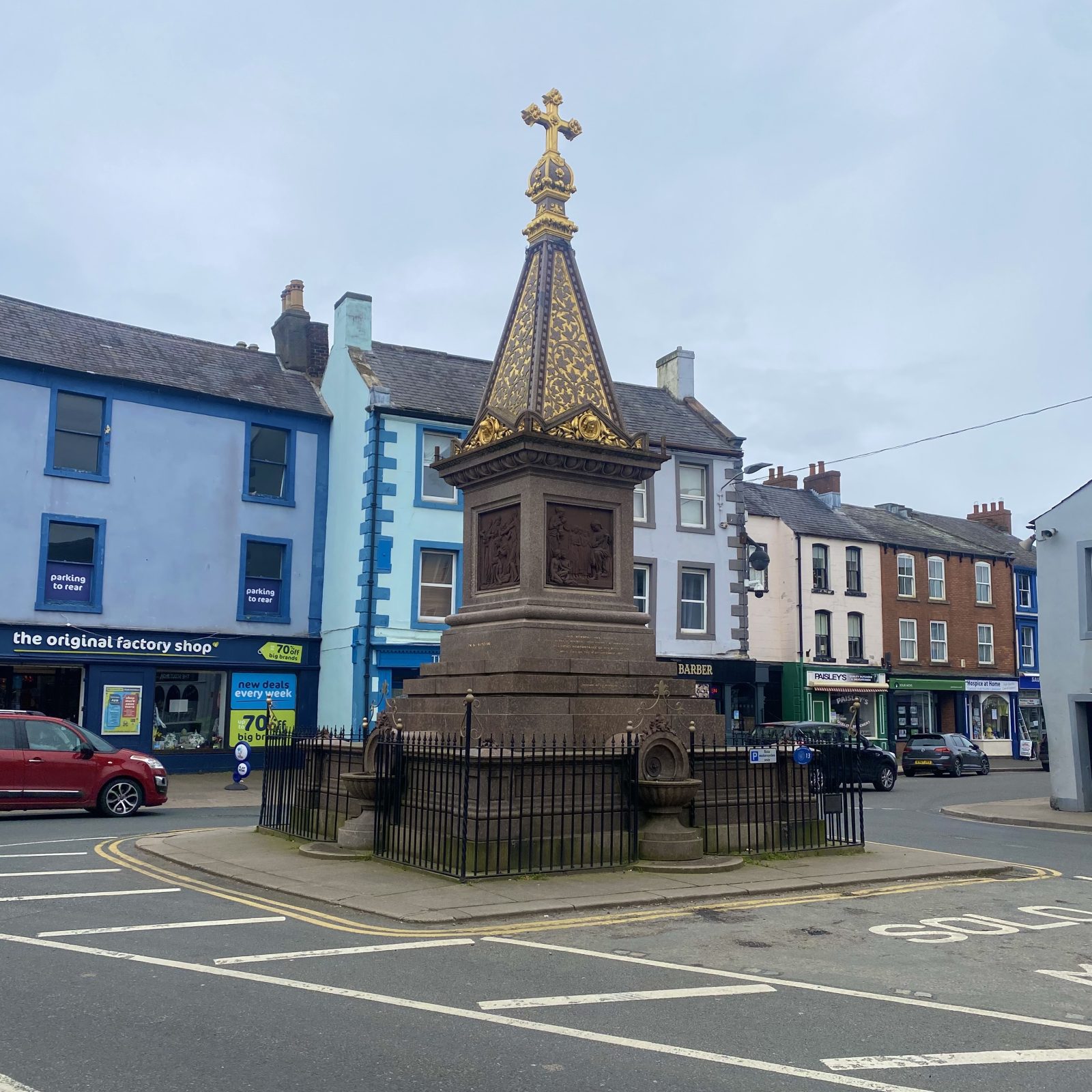 Wigton Monument in Cumbria