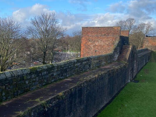 Carlisle Castle Walls