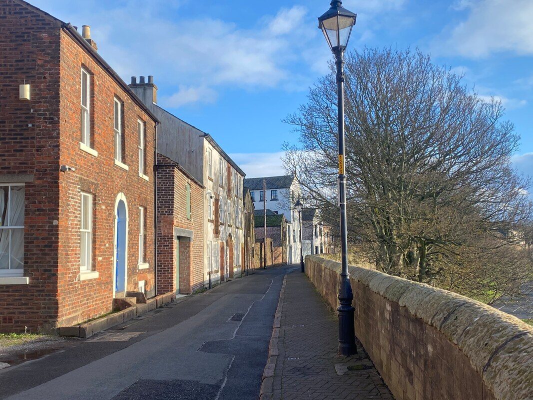 houses on west walls, carlisle