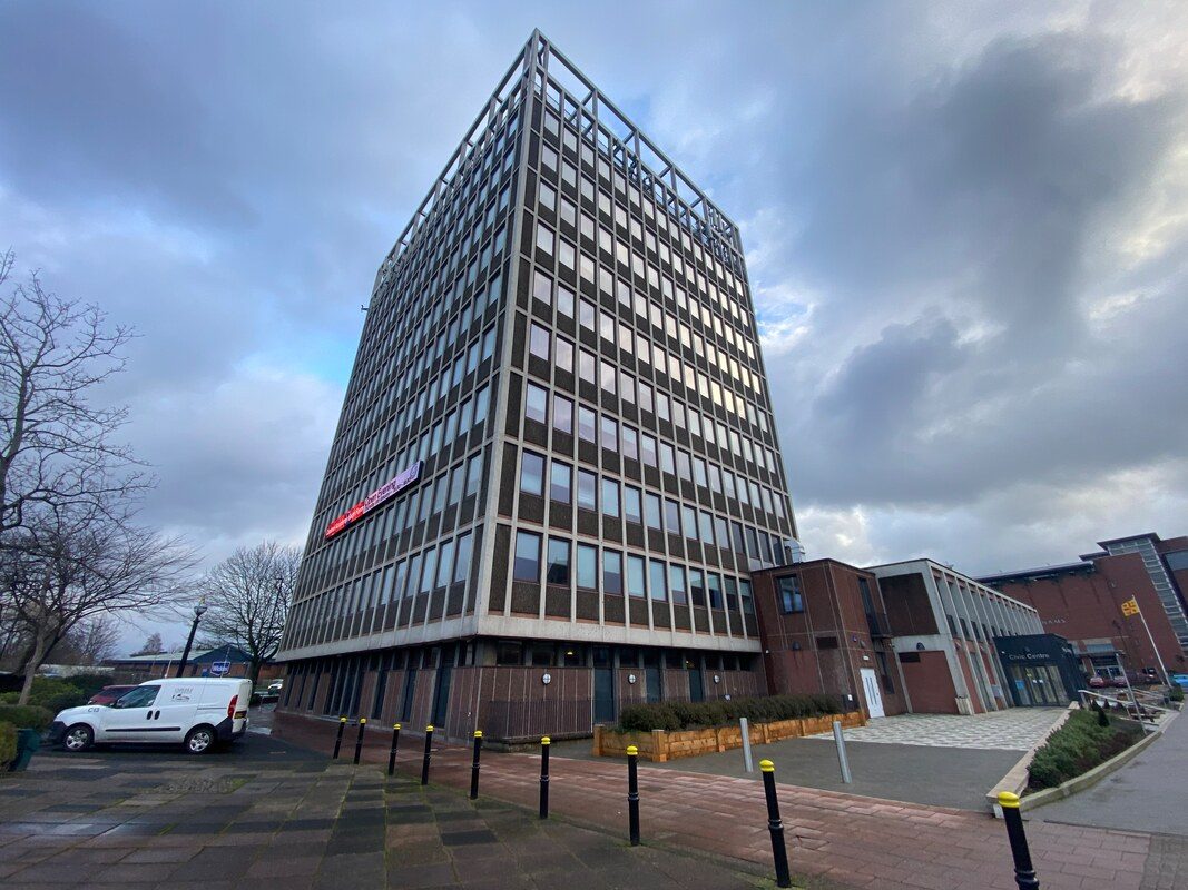 The Civic Centre in Carlisle, Cumbria