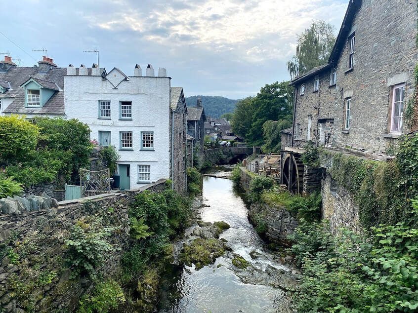 scenic view of Ambleside in Cumbria