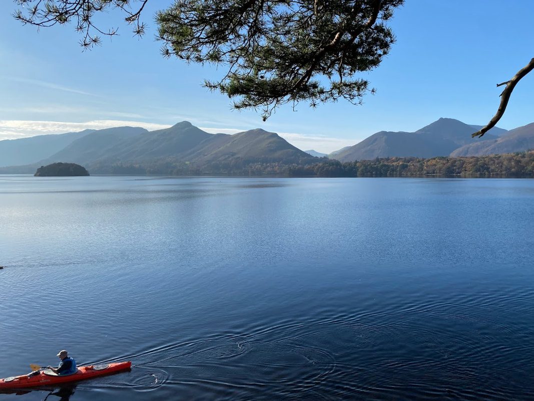 lake district scene in Cumbria