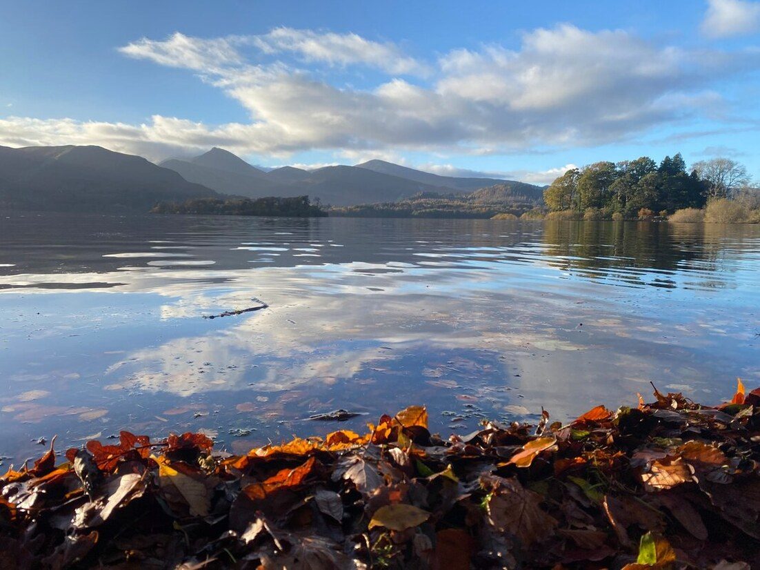 lake view in cumbria