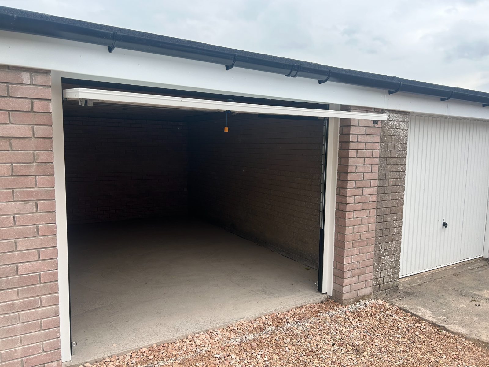 a lock up garage door open in Carlisle