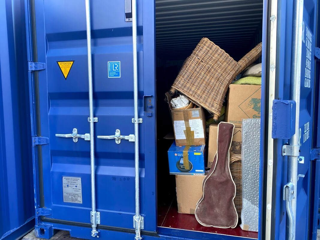 furniture in storage