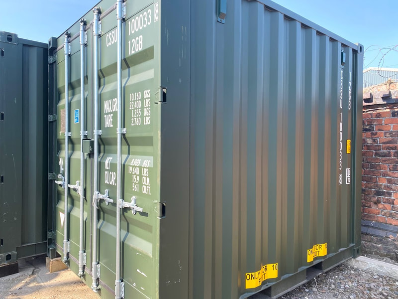 half size 10foot shipping container